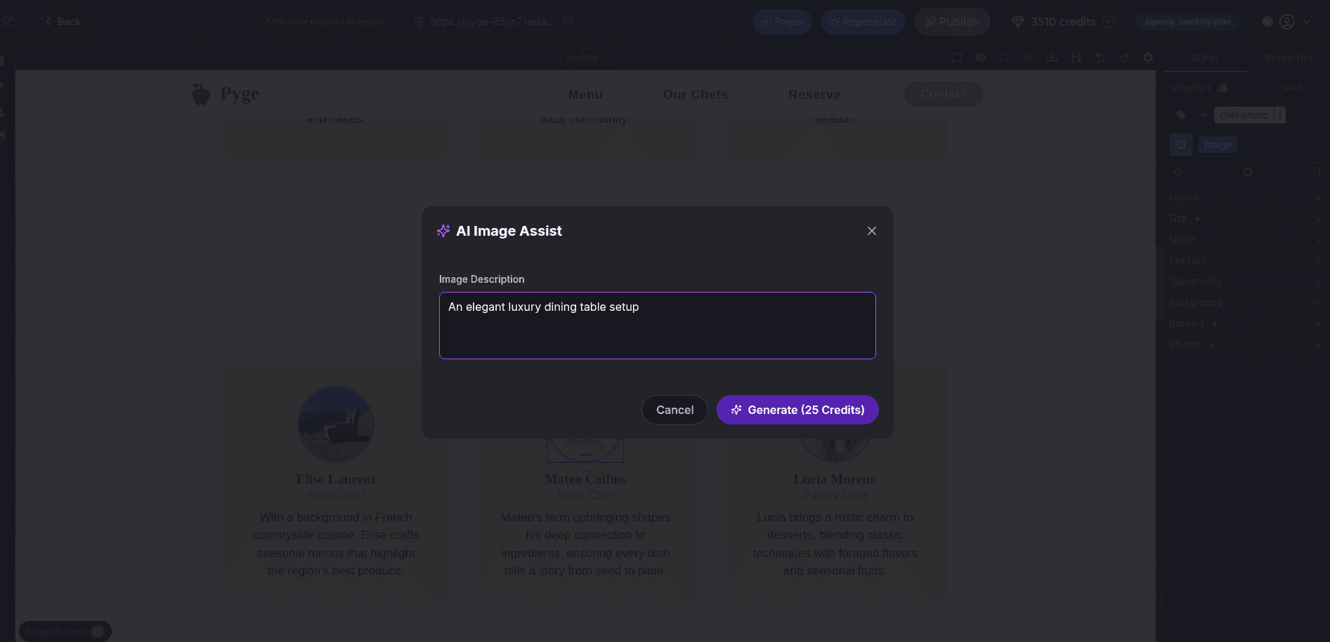 AI generated images showcase